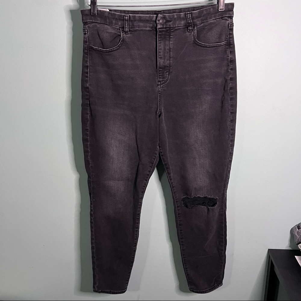 American Eagle Curvy Super High Rise Jeggings Jeans 16